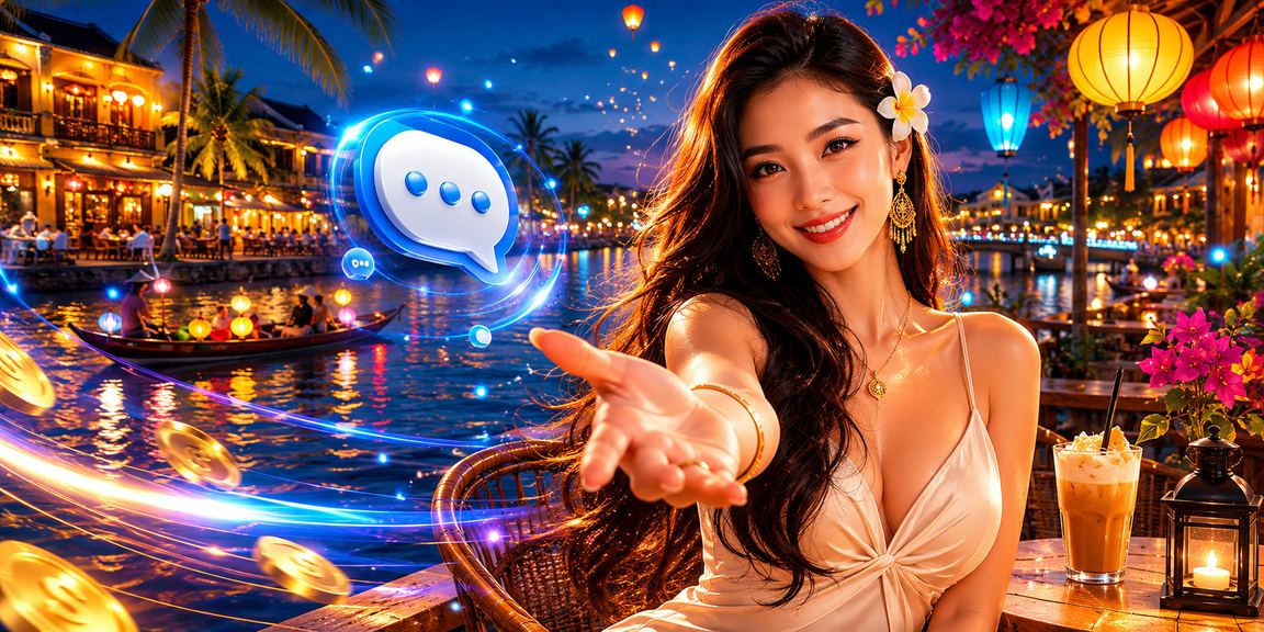 Người dùng tại Hội An nhận hoàn tiền cashback qua ứng dụng bên tách cà phê sáng